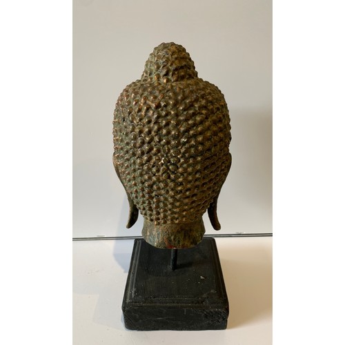 111 - Vintage Buddha Head Statue On Stand
33 cms h