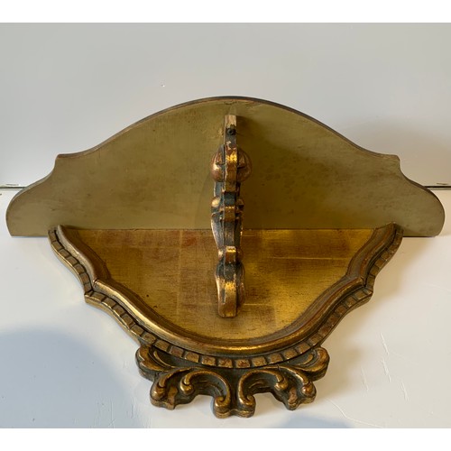 104 - Vintage Gilt Carved Wall Shelf
40 cms w x 25 cms h