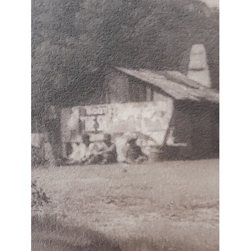 463 - John Kauffmann ( 1864-1942 Austalia) An Early Photograph/Plate entitled A roadside Home to lower lef... 