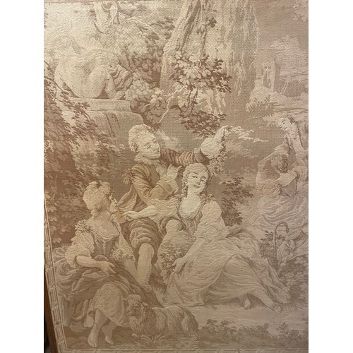 73 - Large Framed Aubusson Tapestry . 134 x 165 cms