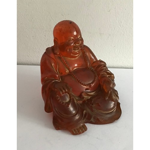 103 - Vintage Composite Statue Of A Seated Buddha
10 x 8 x 9 cms h