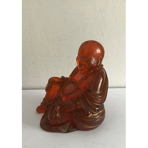 103 - Vintage Composite Statue Of A Seated Buddha
10 x 8 x 9 cms h