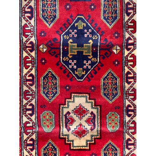 82 - Large Decorative Ground Runner 356cm x 75cm