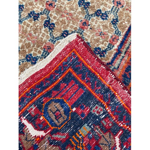 84 - Decorative Hand Made Ground Rug 220cm x 130cm