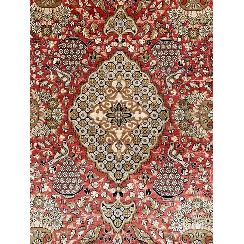 85 - Decorative  Silk  Ground Rug 220cm x 140cm