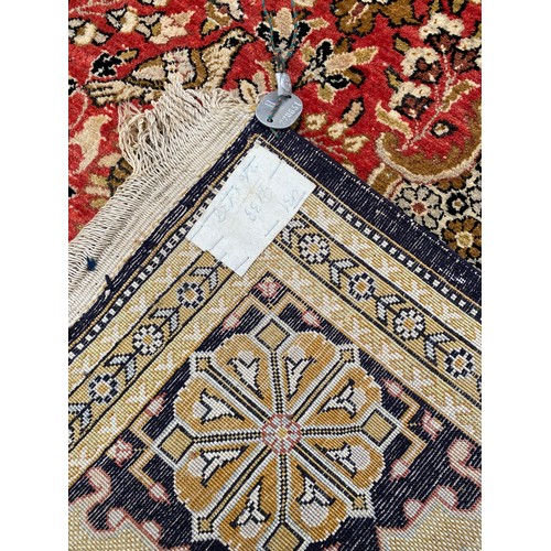 85 - Decorative  Silk  Ground Rug 220cm x 140cm