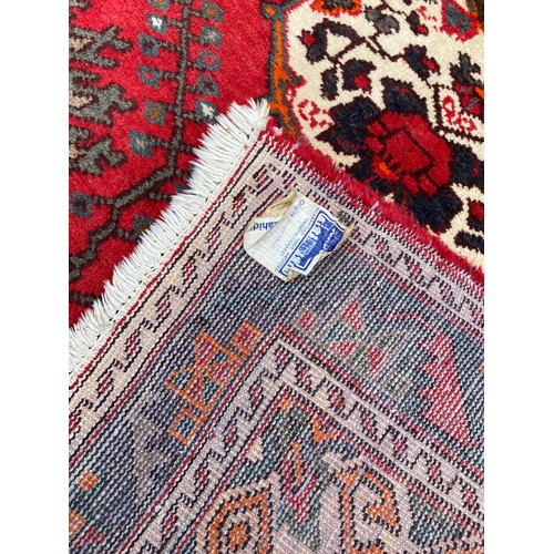 95 - Decorative Hand Made Ground Rug 200cm x 129cm