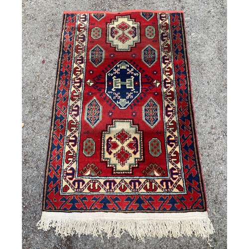 96 - Decorative Ground Rug / Runner 126cm x 75cm