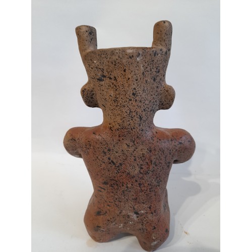 154 - South American Terracotta Figure 27cm high