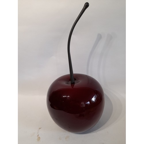 166 - Large Shop display Advertising  Cherry approx 50cm high x 25cm wide