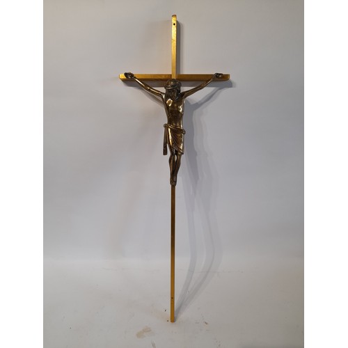 192 - Large Brass Corpus ,60cm high