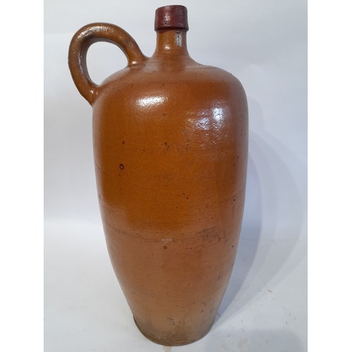 194 - Large Salt Glaze Flagon, 46cm high