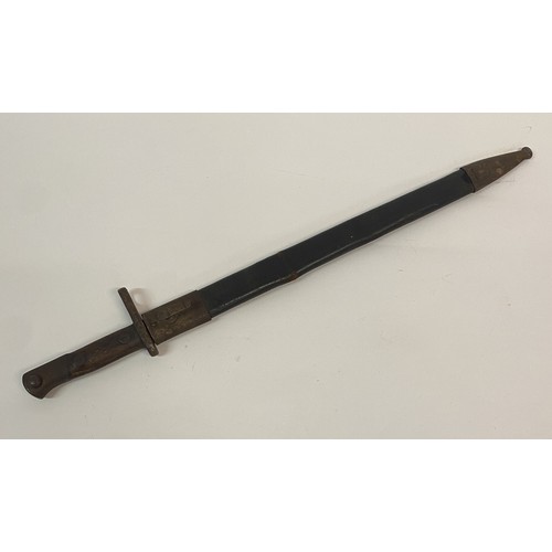 304A - Similar to Previous Lot. Antique Spanish  Bayonet Model M1913 with Scabbard. Marking To Blade  'Anti... 