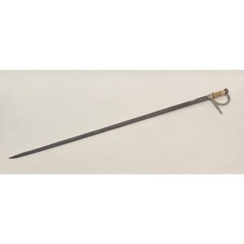 324 - Antique Spanish Handkerchief Cutters Sword / Rapier with Marking Toledo. 91cm Length