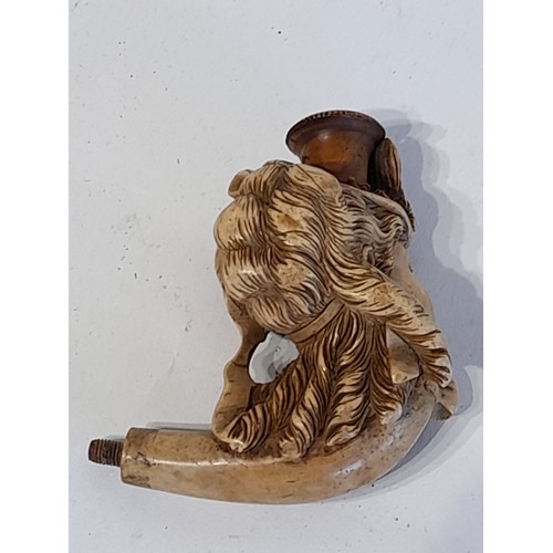 209 - Meerschaum Pipe carved in the form of a young lady