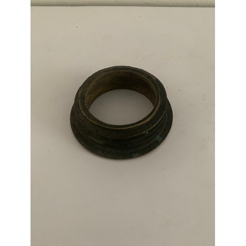 149 - Similar To Previous Lot
Antique Brass Beer Barrel Bung Collar From MITCHELLS & BUTLER, BIRMINGHAM
7.... 