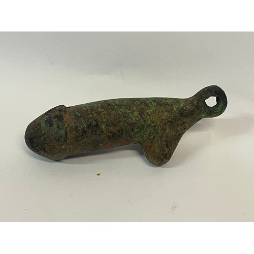 264 - Sculpted Bronze Phallus 
16cms long