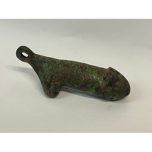 264 - Sculpted Bronze Phallus 
16cms long