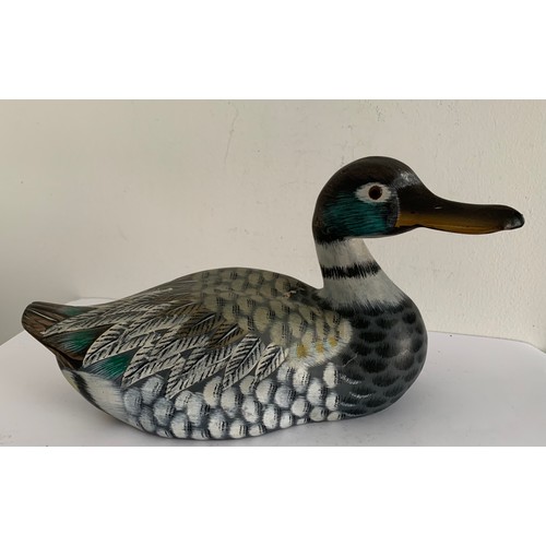 287 - Vintage Carved Wood Decoy Duck
26 x 15 cms h