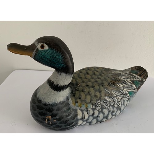 287 - Vintage Carved Wood Decoy Duck
26 x 15 cms h