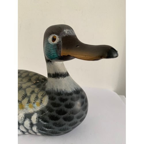 287 - Vintage Carved Wood Decoy Duck
26 x 15 cms h