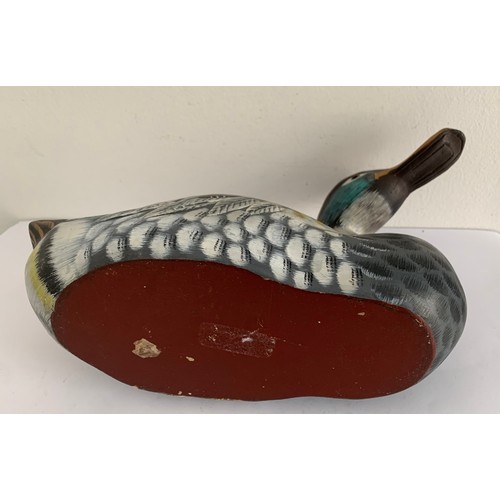 287 - Vintage Carved Wood Decoy Duck
26 x 15 cms h