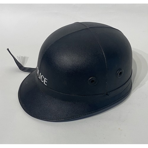 224 - Vintage Original 'The Corker' Police Helmet. 27cm Length x 20cm Width x 15cm Height