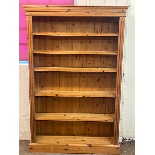 26 - Solid Pine Bookcase. 183 x 113 x 28 cms