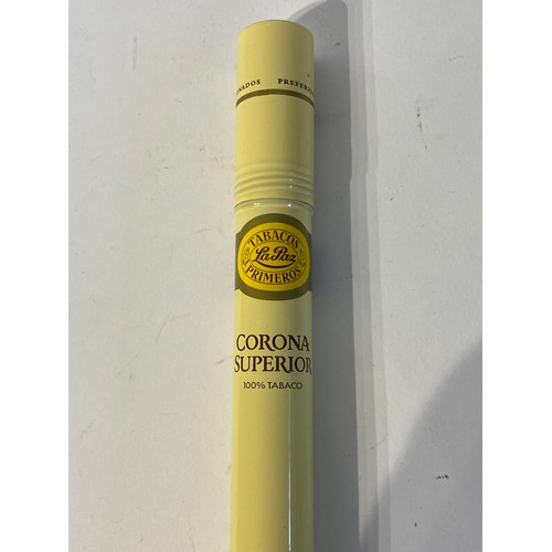 531 - Collection of Eight Packaged La Paz Corona Superior 100% Tobacco Cigars. 21cm Length