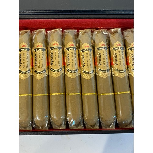 532 - Large Collection of Vyncke Packaged Cigars In Case. 27cm x 14.5cm x 4.5cm