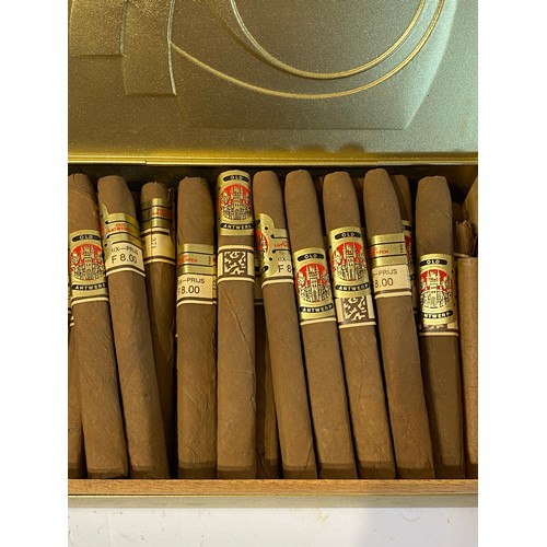 536 - Two Boxes of Vintage Cigars to Include a Complete Box of Lafayette Saga Cigars and Old Antwerp Selec... 