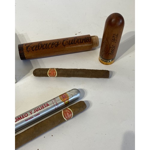 538 - Collection of Vintage Cigars in Cases to Include Romeo Y Julieta and Cohiba Havana Cuban Cigars, Dut... 