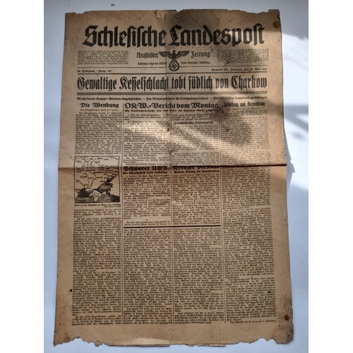 116 - Collectable German Newspaper relating to WW2 dated 26 MAI 1942