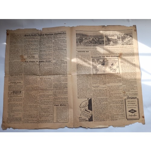116 - Collectable German Newspaper relating to WW2 dated 26 MAI 1942