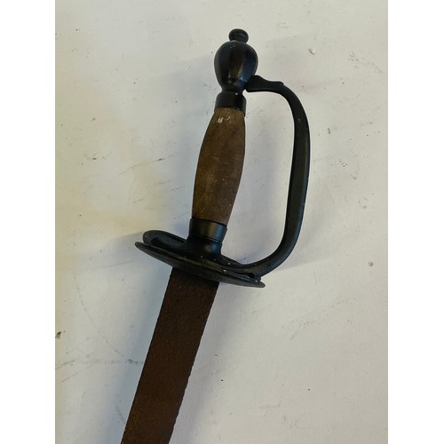 545 - Antique Military Sword / Hanger. 87 cms Long