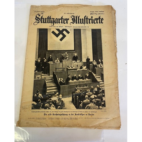 547 - Pre WW2 German Newspaper With Front Page Of Goering.