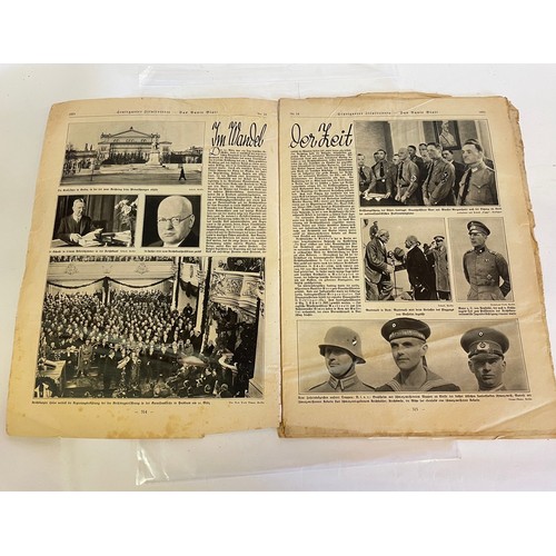 547 - Pre WW2 German Newspaper With Front Page Of Goering.