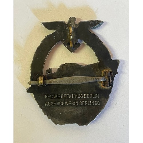 551 - German Kriegsmarine Eboat Badge