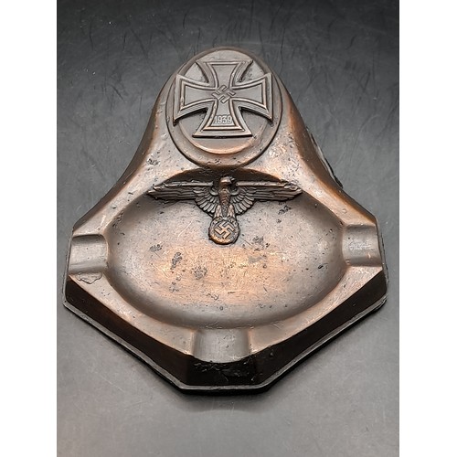 146 - German Military Ashtray, 17cm long