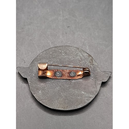 195 - Metal sports badge for Hanover 13-14 may 1939