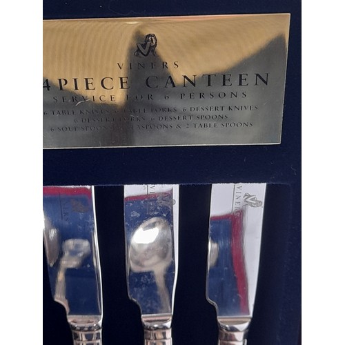 43 - Viners The Parish Collection 44 Piece canteen of cutlery