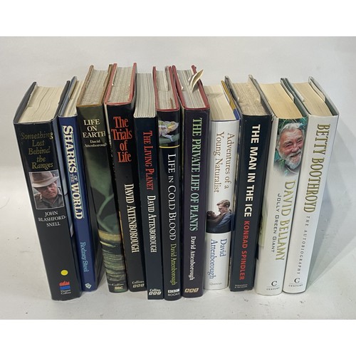 181 - Group of Books Consisting Mainly of David Attenborough Titles Along With Others to Include George Bl... 