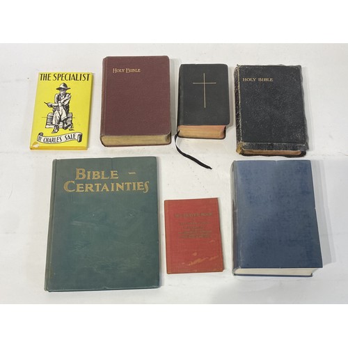 195 - Collection of Mainly Religious Books to Include a Selection of Holy Bibles, Prayer Books Etc. From a... 