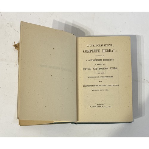 210 - Culpeper’s Complete Herbal Book