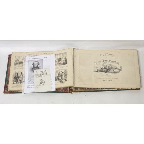 212 - Pictures of Life and Character by John Leech to Include Sketch Inserts