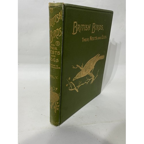 248 - British Birds With Their Nests and Eggs in Six Volumes Illustrated by F.W Frohawk