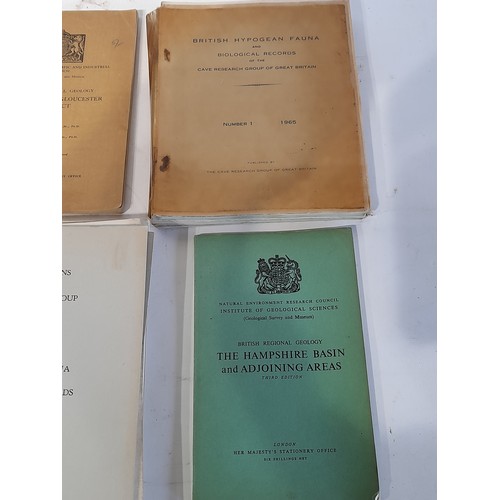 269 - Reference Books relating to Yeovil By Laws, Cave Research Group Reports, Hampshire Basin Geological ... 