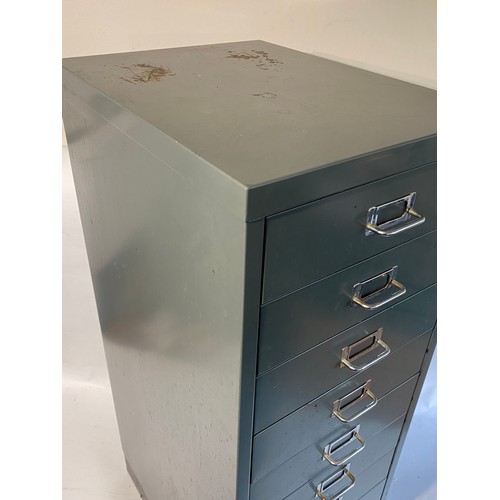 282 - Large Bisley Filing Cabinet / Specimen Cabinet Related to previous Lot Ie Drawers. 95cm x 46cm x 35c... 