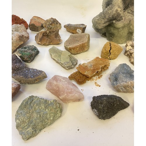 405 - Good Quantity of Natural History Minerals  Etc.