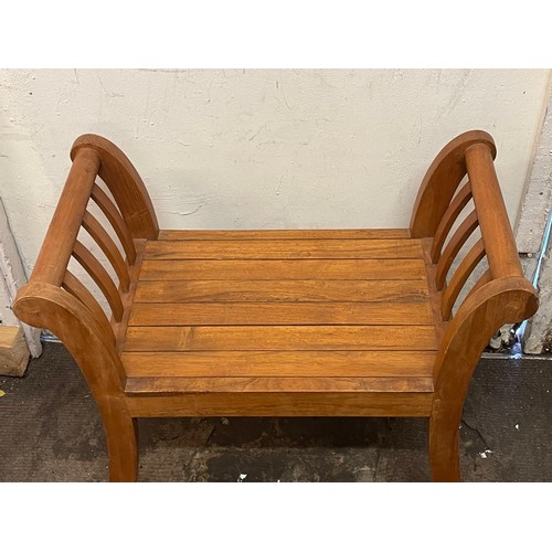 44 - Small Teak Seat